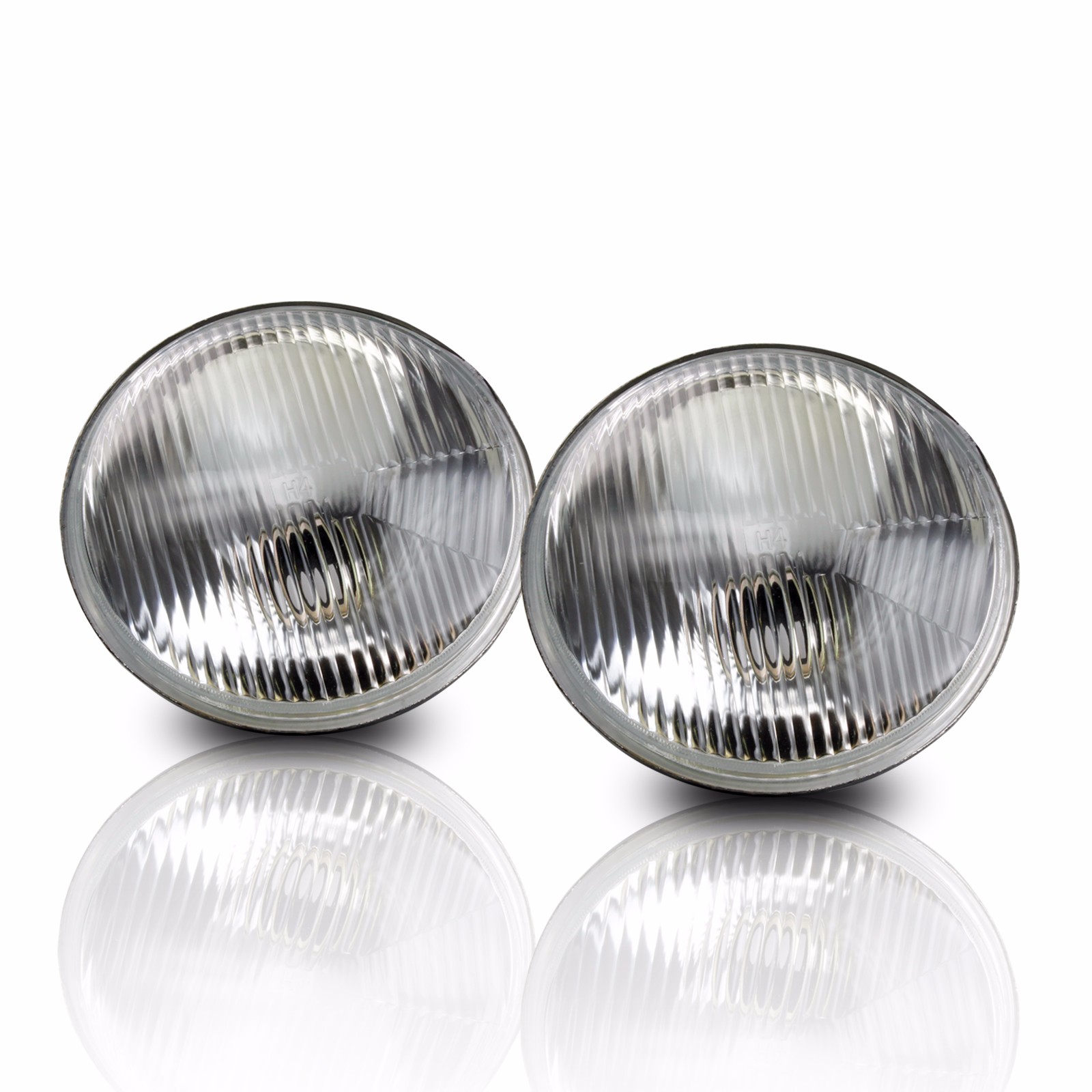 Project RA 7 Inch Classic Round Glass Headlights Top Tier Auto Parts