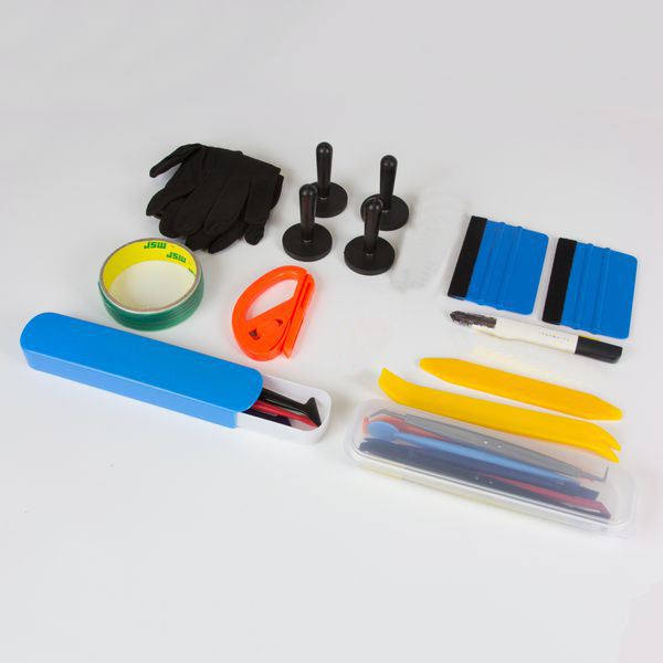 7 Piece Magnetic Micro Squeegee Tuck Tool Kit for Vinyl Wrap